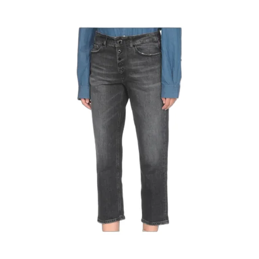 Straight-Leg Cropped Jeans