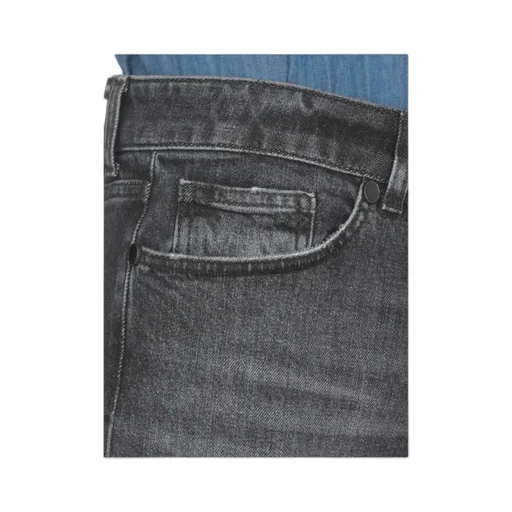 Straight-Leg Cropped Jeans