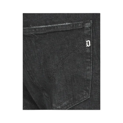 Button Detailed Straight Leg Jeans