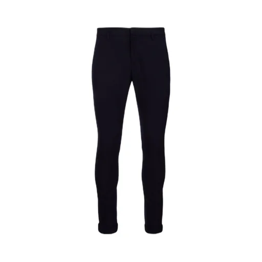 Button Detailed Mid-Rise Trousers