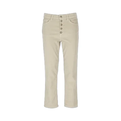 Logo-Patch Cropped Trousers