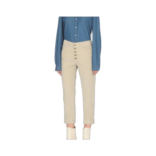 Logo-Patch Cropped Trousers