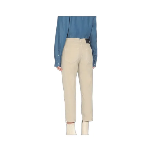 Logo-Patch Cropped Trousers