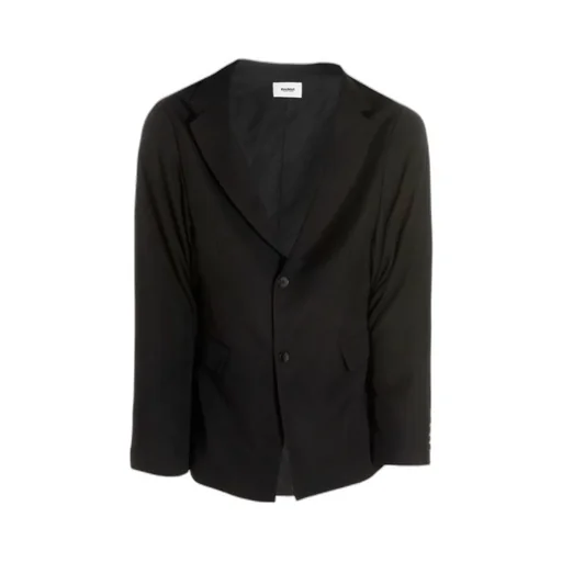 Single-Breasted Wool Blazer