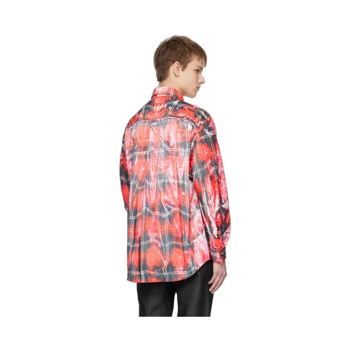 Mirage Check-Pattern Shirt
