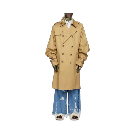 Double-Breasted Trench Coat