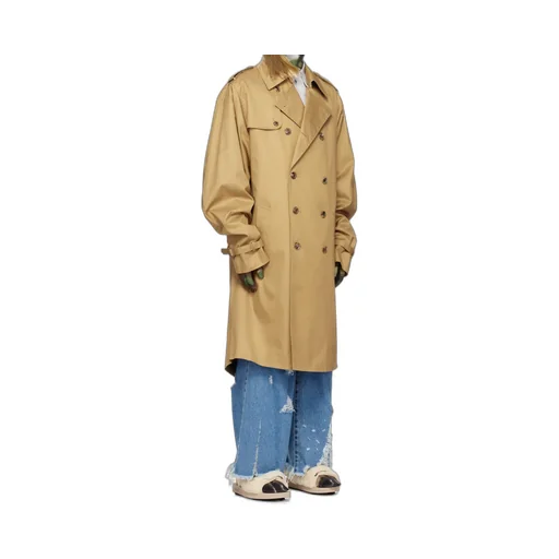 Double-Breasted Trench Coat