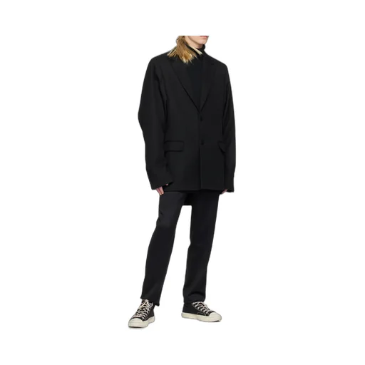 Single-Breasted Wool Blazer