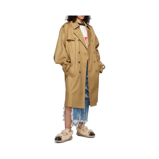 Double-Breasted Trench Coat