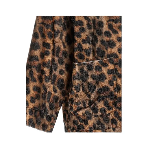 Leopard Print Casual Jacket