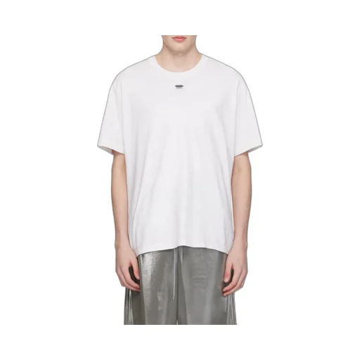 Sd Card-Appliqué Cotton T-Shirt