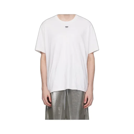 Sd Card-Appliqué Cotton T-Shirt