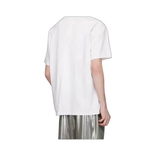 Sd Card-Appliqué Cotton T-Shirt