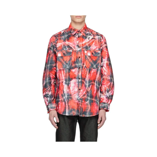 Mirage Check-Pattern Shirt