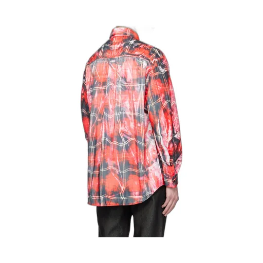 Mirage Check-Pattern Shirt