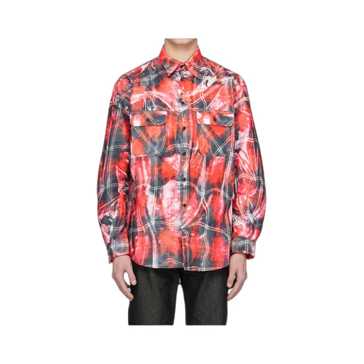 Mirage Check-Pattern Shirt