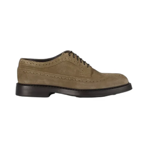 Suede Dovetail Lace-Up