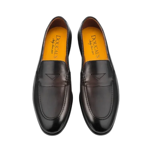 Penny-Slot Slip-On Loafers
