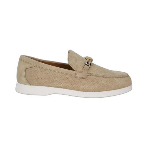 Knot-Detail Mesh Loafers