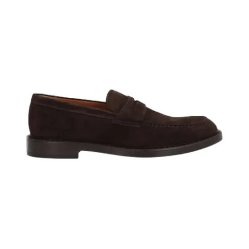 Suede Loafers