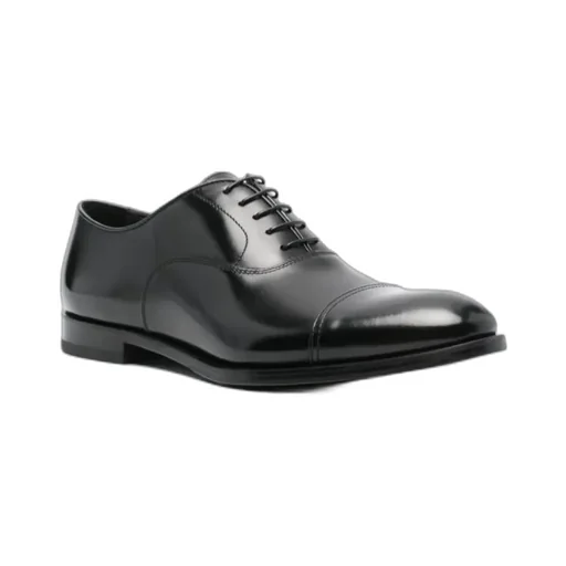 Polished Leather Oxford Shoes