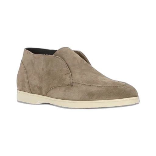 Round Toe Slip-On Loafers
