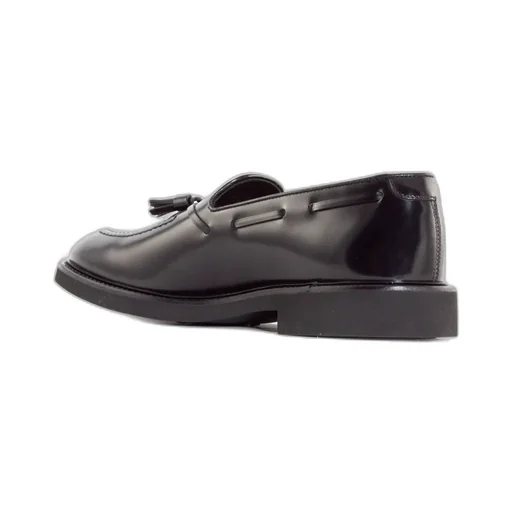 Tassel-Detailed Almond Toe Loafers