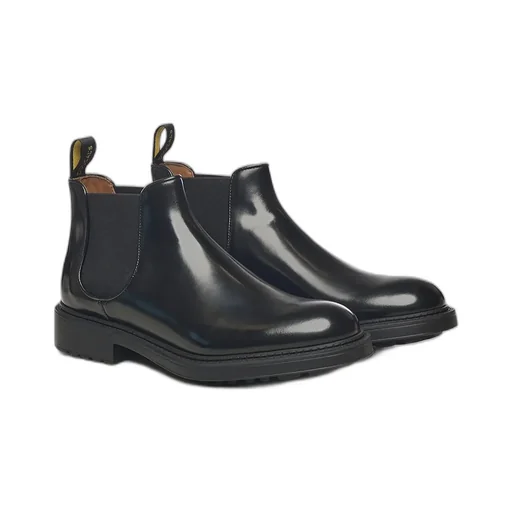 Elastic-Band Round Toe Boots