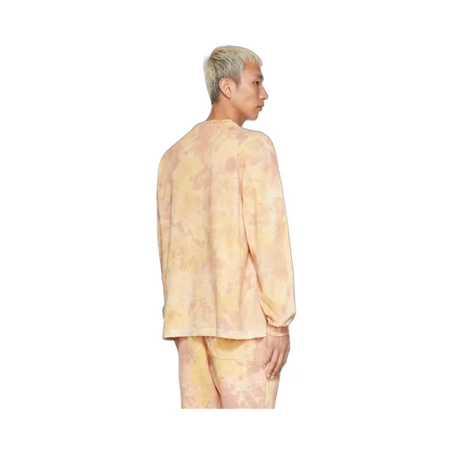 Tie-Dye Printed Long-Sleeved T-Shirt