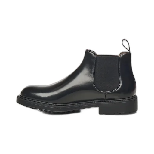 Elastic-Band Round Toe Boots