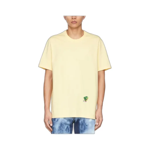 T-Shirt With Round Neck And Short Sleeves