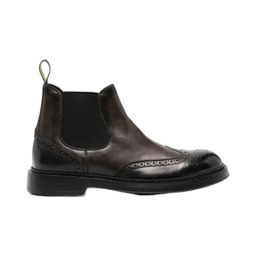 Perforated Embellished Boots