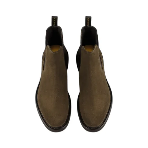 Elasticated Suede Boots