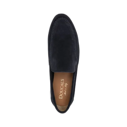 Round-Toe Slip-On Loafers
