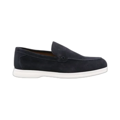 Round-Toe Slip-On Loafers