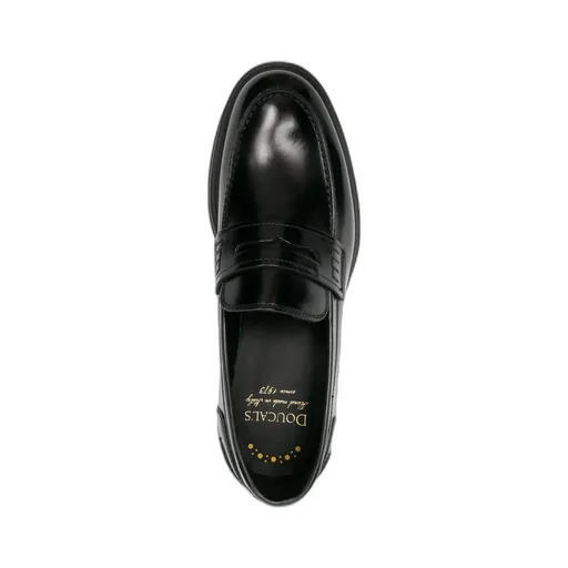 High-Shine Slip-On Loafers