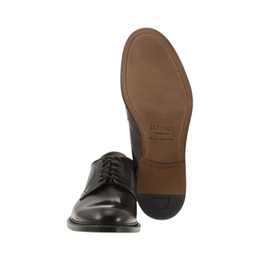 Almond Toe Lace-Up Derby Shoes