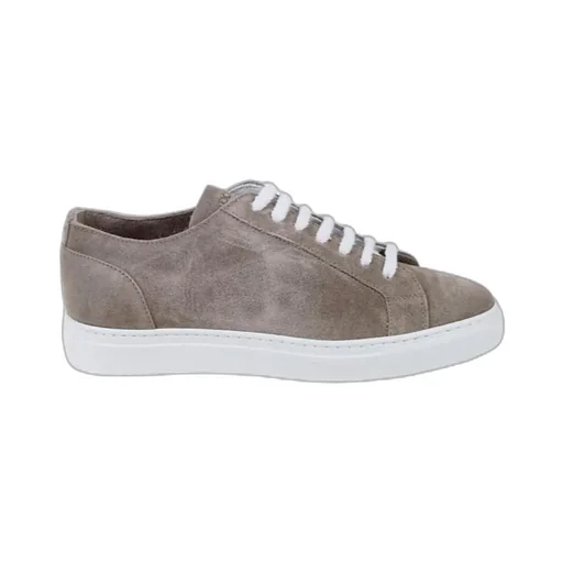 Round Toe Lace-Up Sneakers