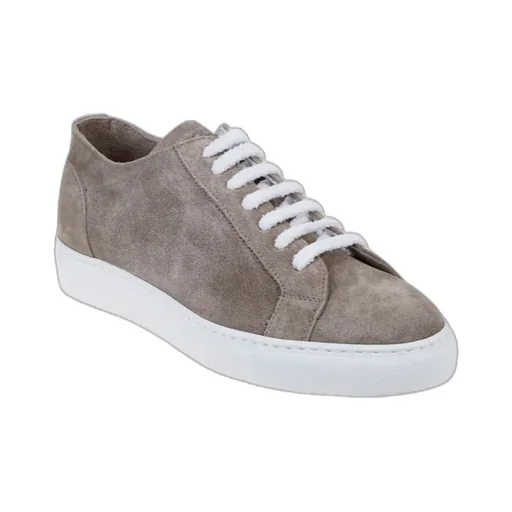 Round Toe Lace-Up Sneakers