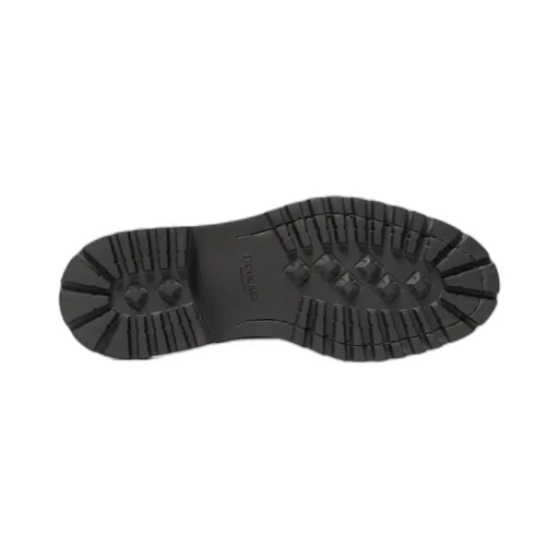 Double-Buckle Almond Toe Monk Shoes
