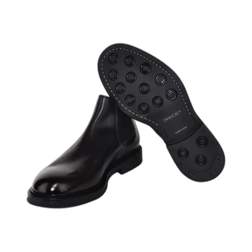 Round-Toe Slip-On Boots
