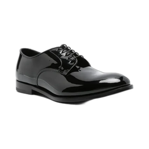 Patent-Leather Derby Shoes