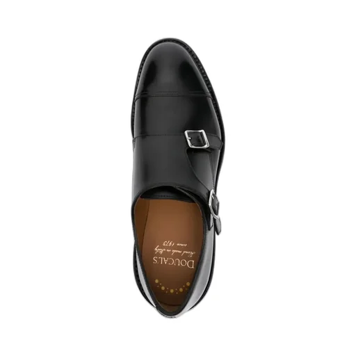 Buckle-Fastening Monk Shoes