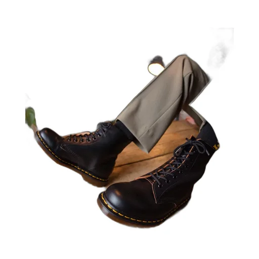 1460 Vintage Round-Toe Combat Boots