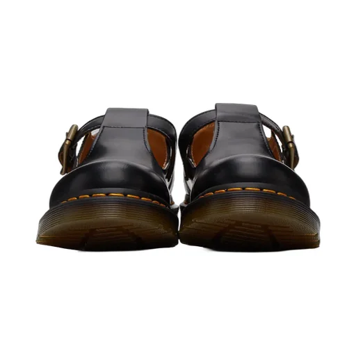 Polley Mary Jane Flat Shoes