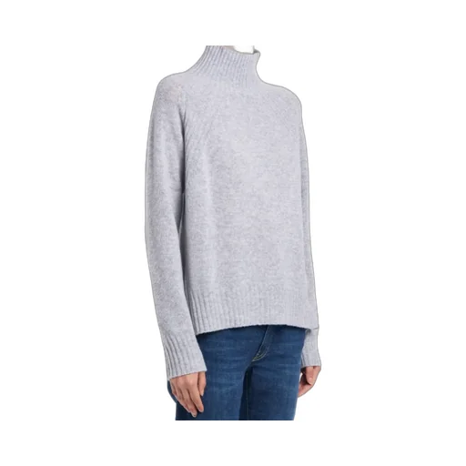 Polo Neck Jumper In Cashmere Wool