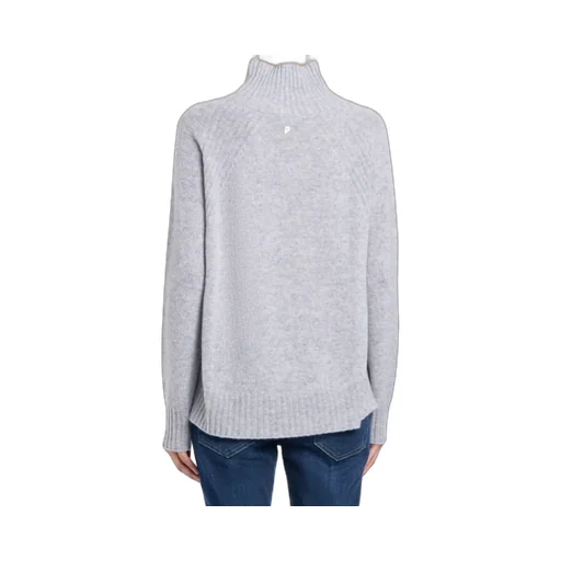 Polo Neck Jumper In Cashmere Wool