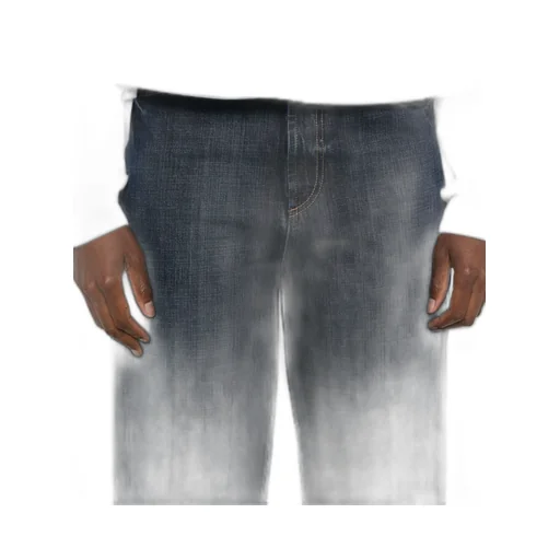 High-Waisted Straight-Leg Jeans