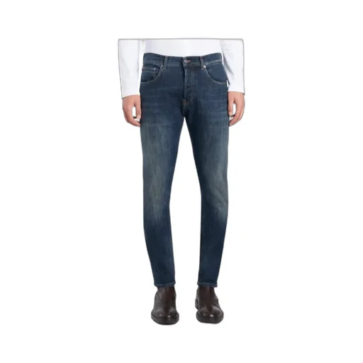 Five-Pocket Straight-Leg Jeans