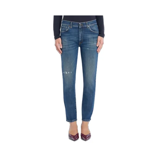 Slim-Fit Five-Bag Jeans With Holes